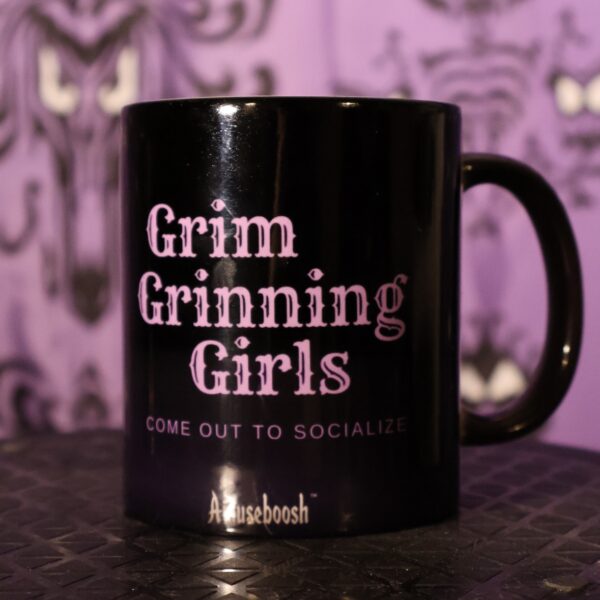 "Grim Grinning Girls" Magic Mug - Image 2